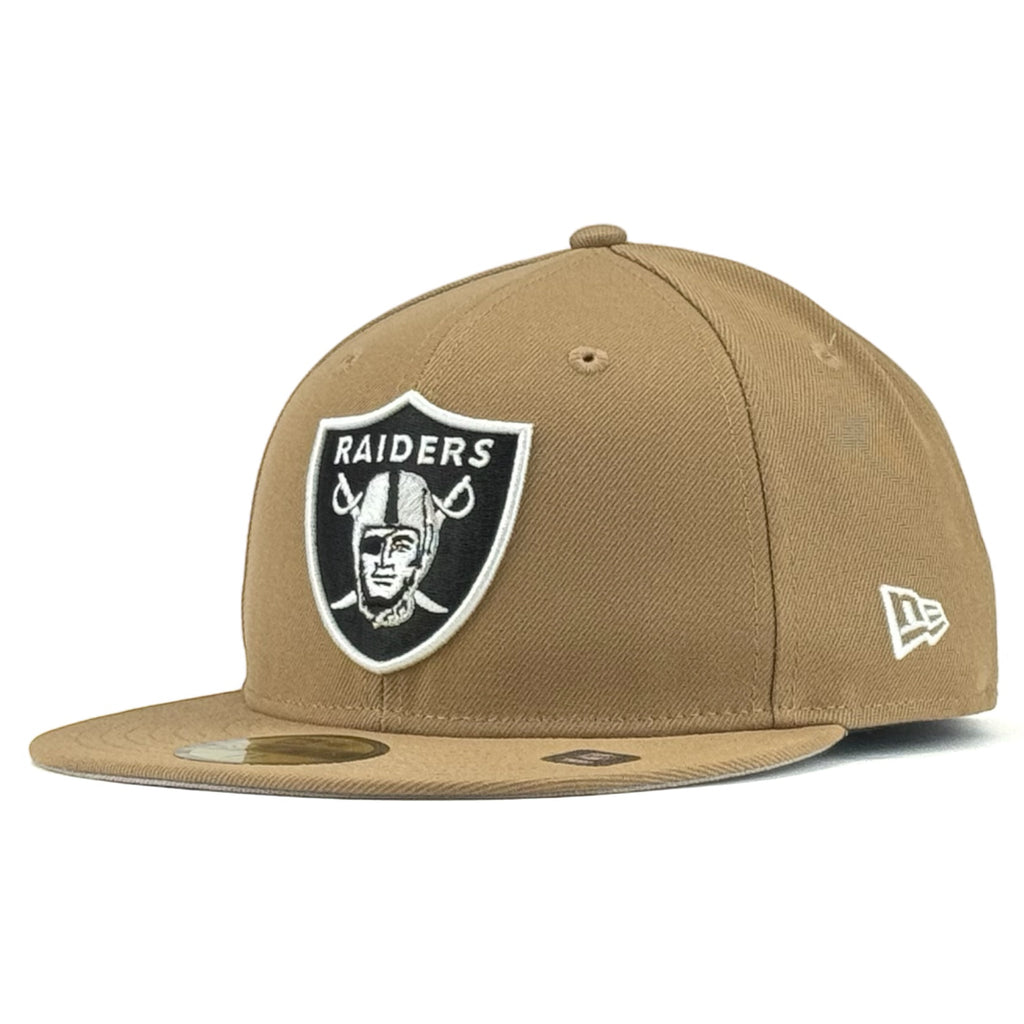 Las Vegas Raiders New Era 59Fifty Fitted Hat - Khaki