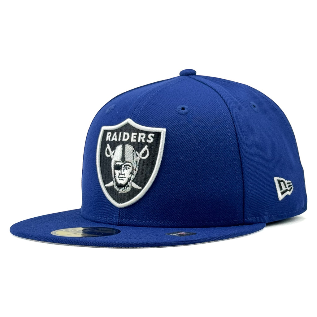 Las Vegas Raiders New Era 59Fifty Fitted Hat - Light Royal