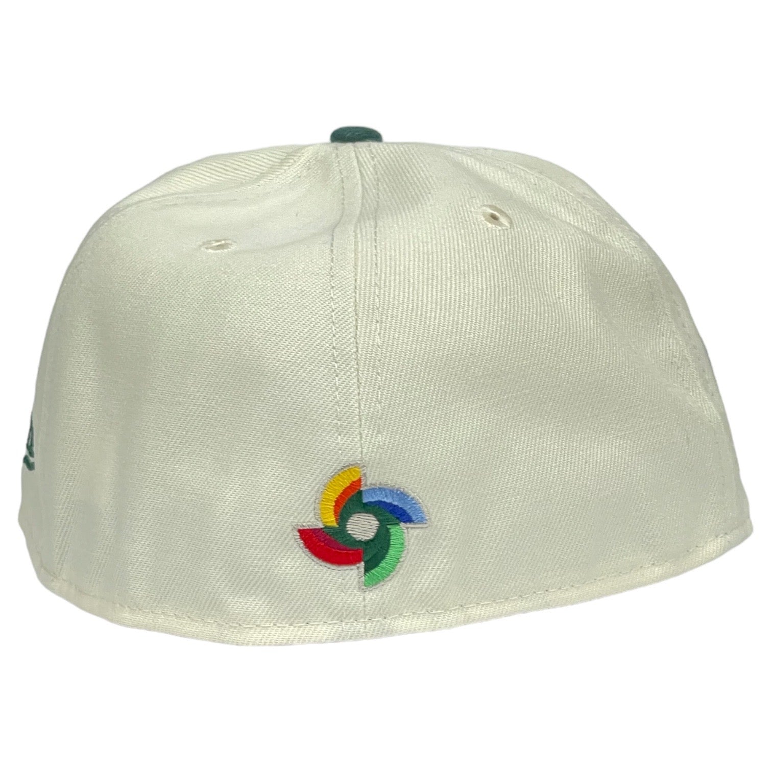 Mexico WBC New Era 59Fifty Fitted Hat Chrome White / Dark green