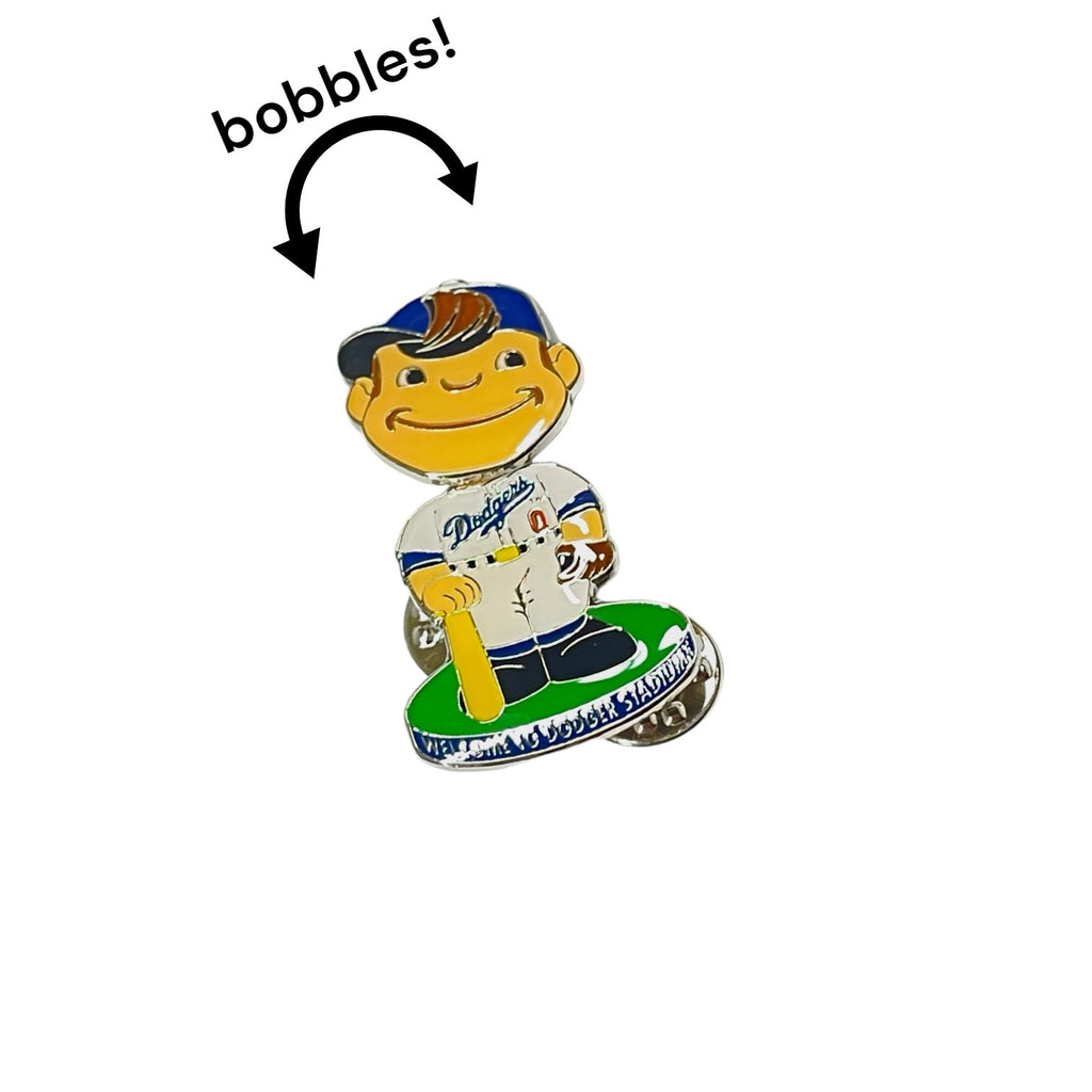 Los Angeles Dodgers Bobblehead #1 Pin