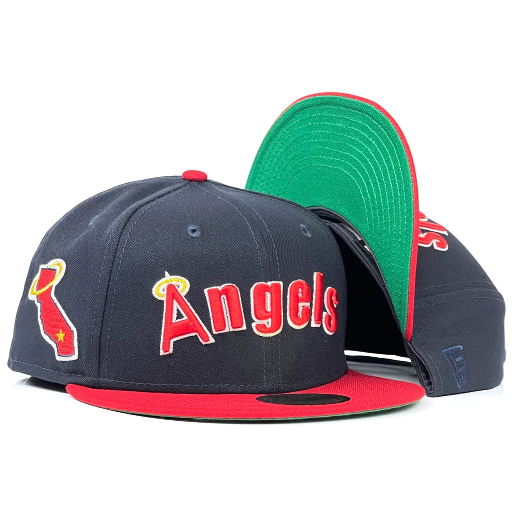 California Angels "Retro Script" New Era 59Fifty Fitted