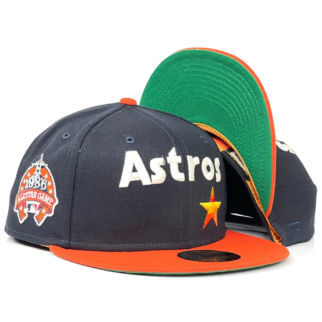 Houston Astros "Retro Script" New Era 59Fifty Fitted