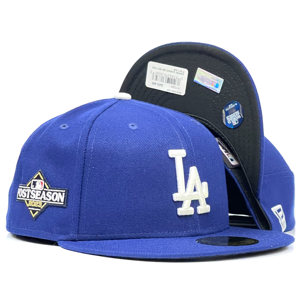 Los Angeles Dodgers 2023 Postseason Authentic Collection New Era 59Fifty Fitted Hat - Royal