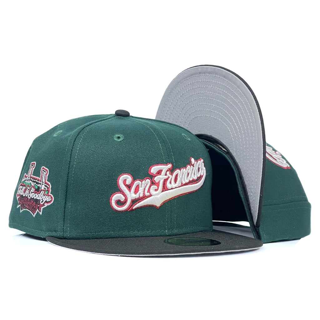 San Francisco Giants "WYD SQUAD PACK" New Era 59Fifty Fitted Hat - Dark Green / Black