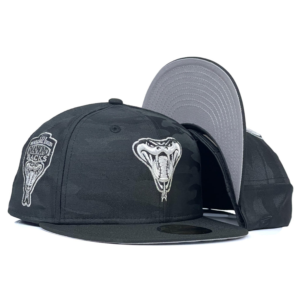 Arizona Diamondbacks "WYD SQUAD PACK" New Era 59Fifty Fitted Hat - Black Camo / Black