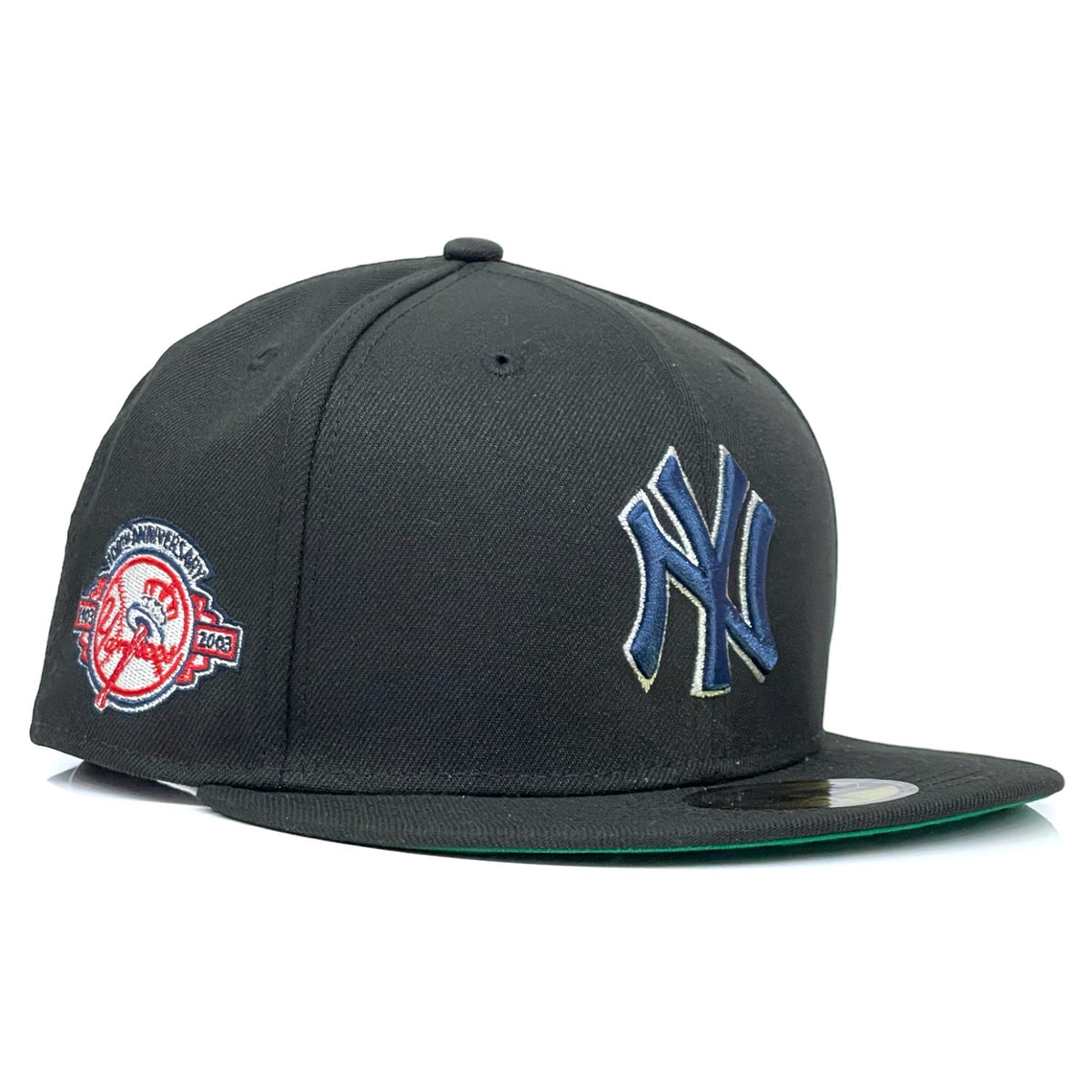 New York Yankees 100th Anniversary New Era 59Fifty Fitted Hat - Black ...