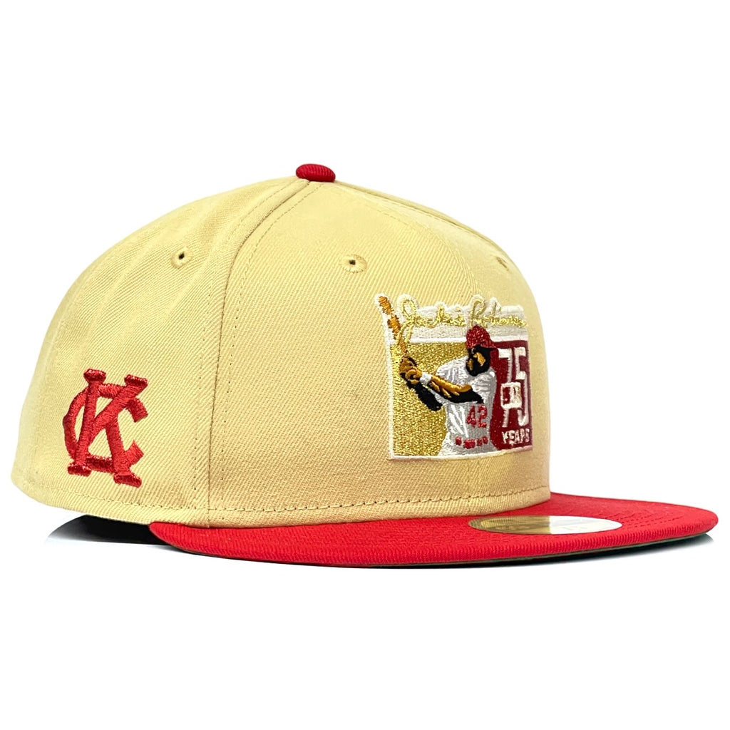 Kansas City Monarchs Jackie Robinson 75th Anniversary New Era 59Fifty Fitted Hat