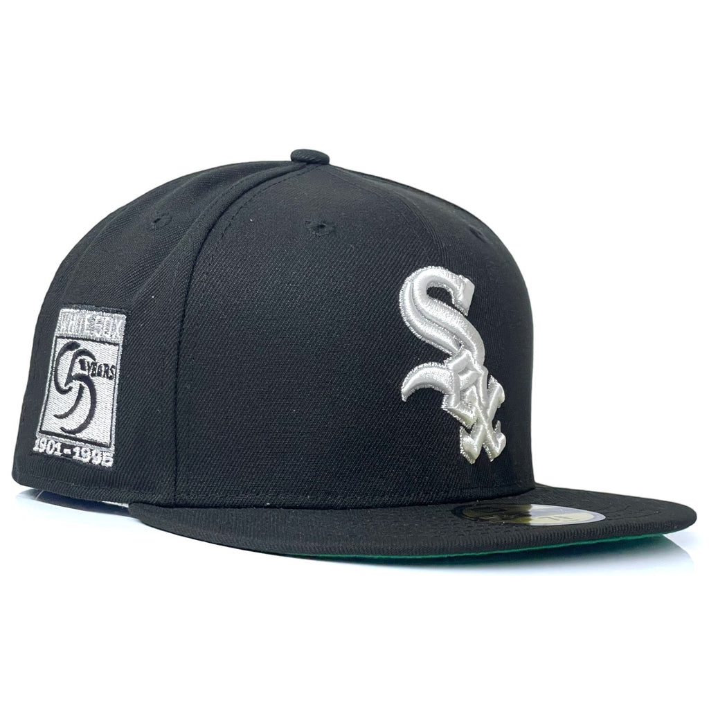 Chicago White Sox 95th Anniversary New Era 59Fifty Fitted Hat - Black