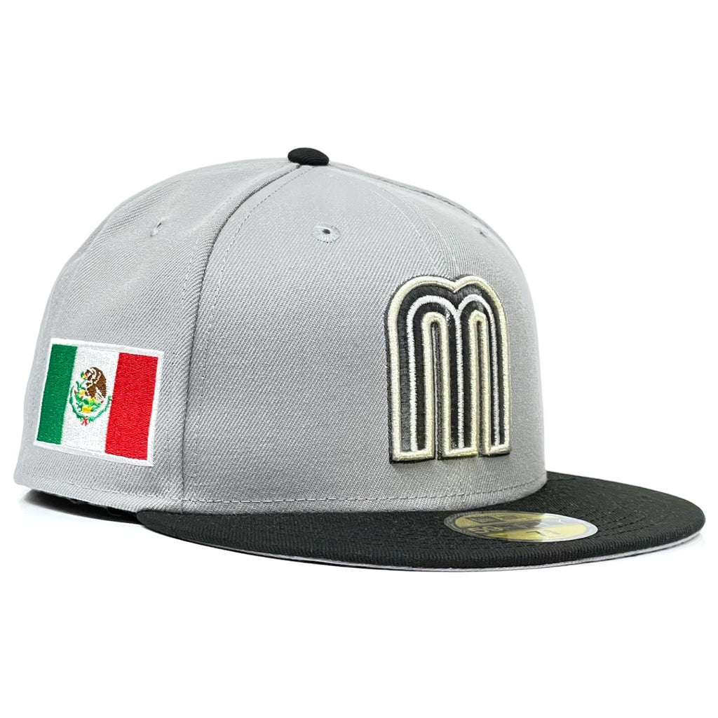 Mexico WBC New Era 59Fifty Fitted Hat - Grey / Black