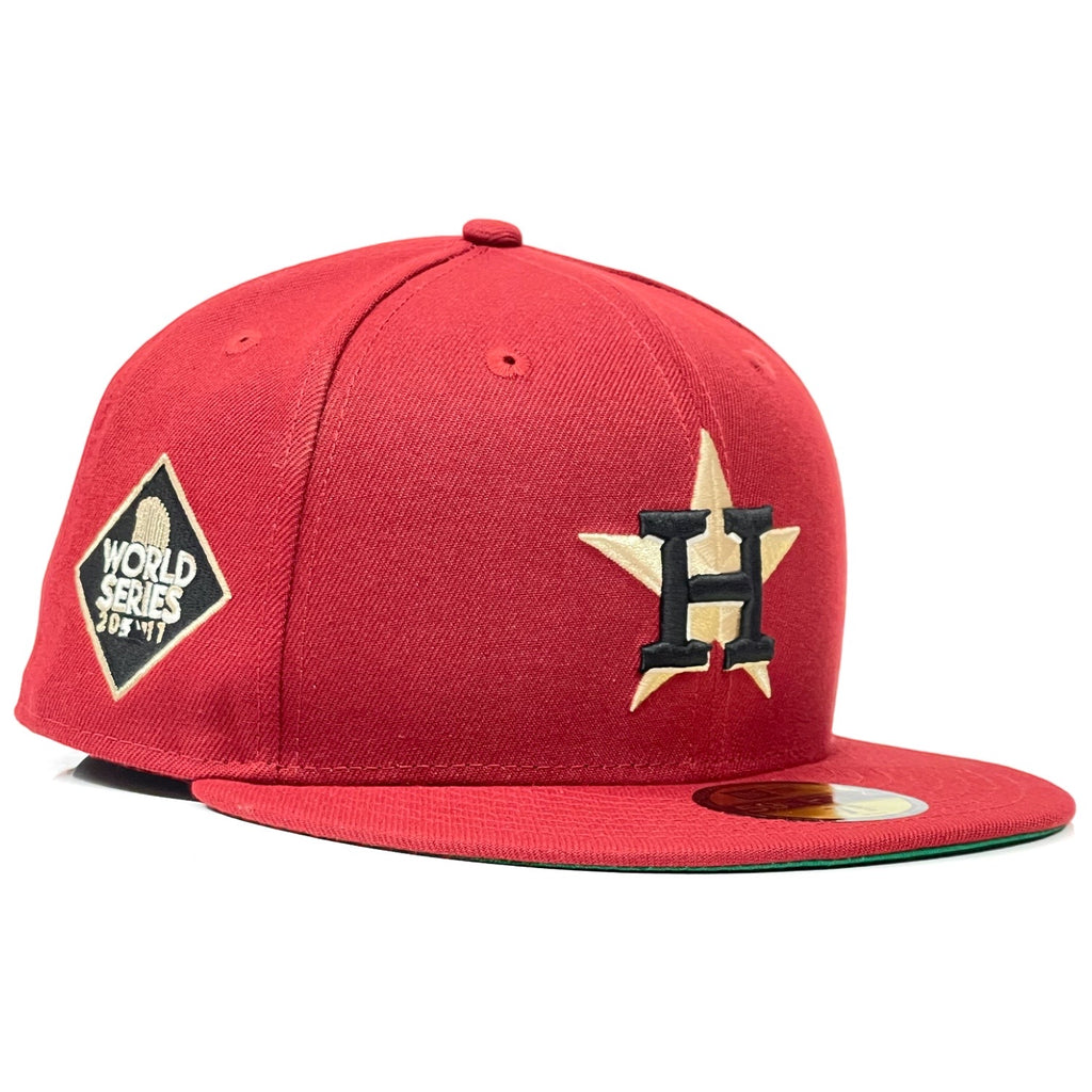 Houston Astros 2017 WS Side Patch New Era 59Fifty Fitted Hat