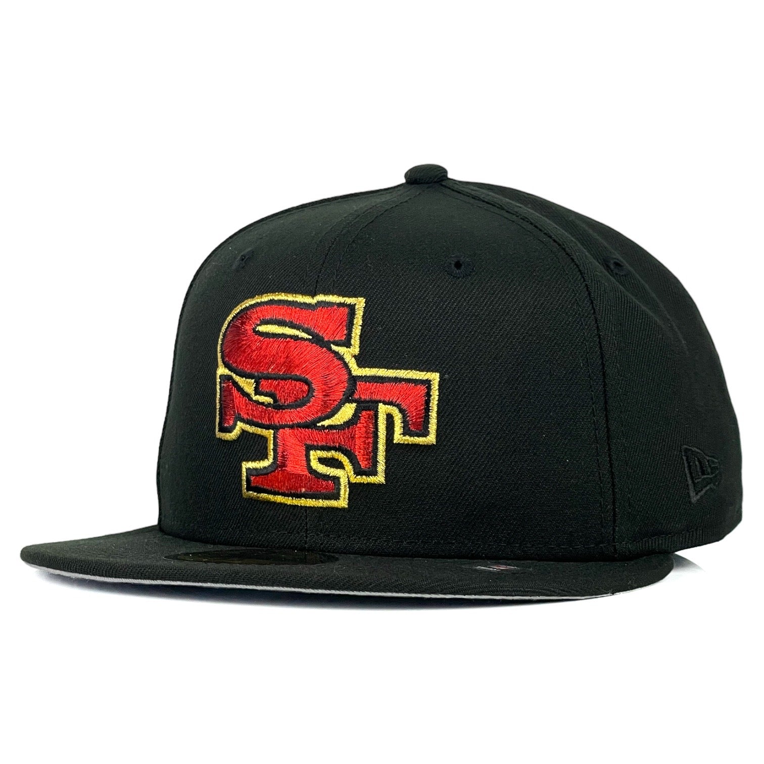 San Francisco 49ers 60th Anniversary Side Patch New Era 59Fifty Fitted ...