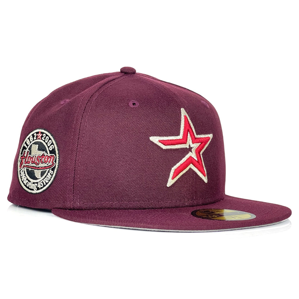 Houston Astros "For the Love of Houston" New Era 59Fifty Fitted Hat - Maroon