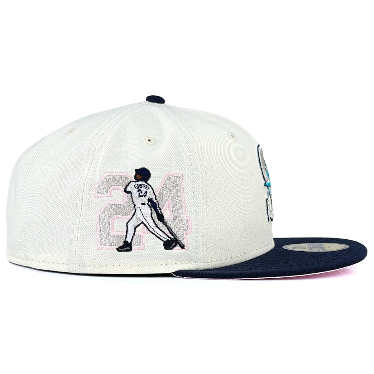 Seattle Mariners "Bubble Gum Kid" New Era 59Fifty Fitted Hat Chrome