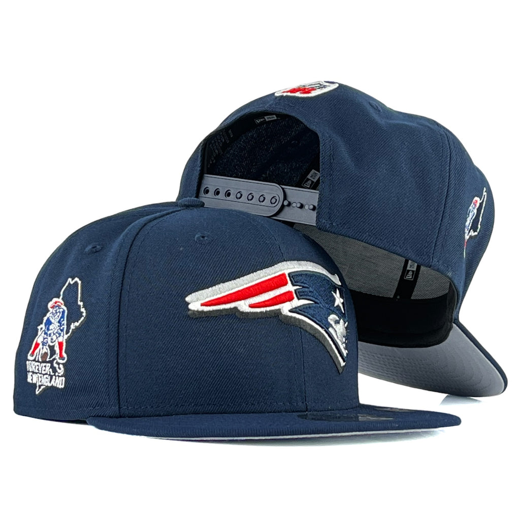New England Patriots 2024 NFL Draft New Era 9Fifty Snapback Hat -Navy