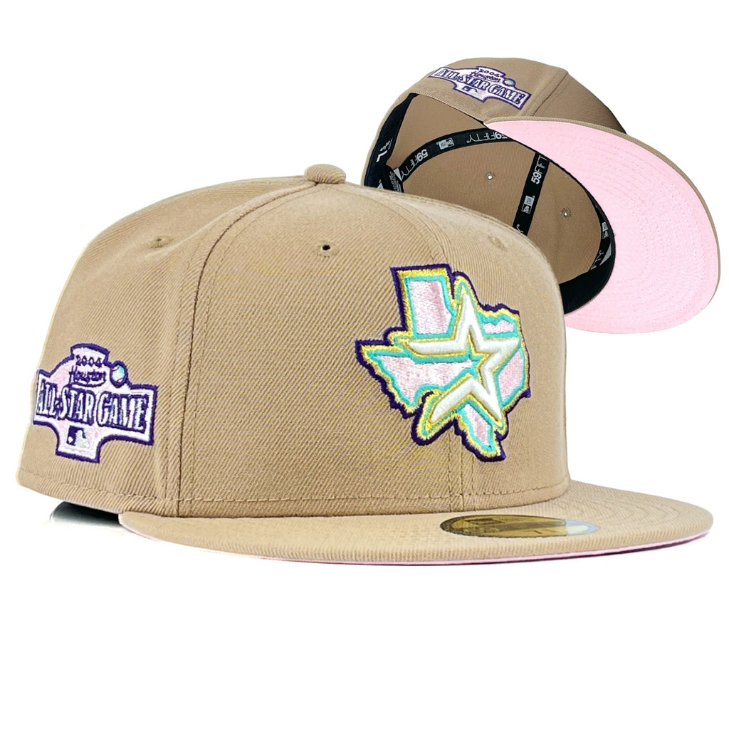 Houston Astros "Spring Vibin" New Era 59Fifty Fitted Hat- Khaki