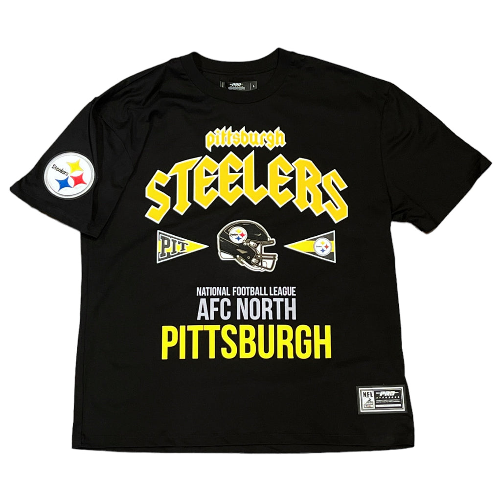 Pittsburgh Steelers Pro Standard Oversized City Tour T-Shirt- Black