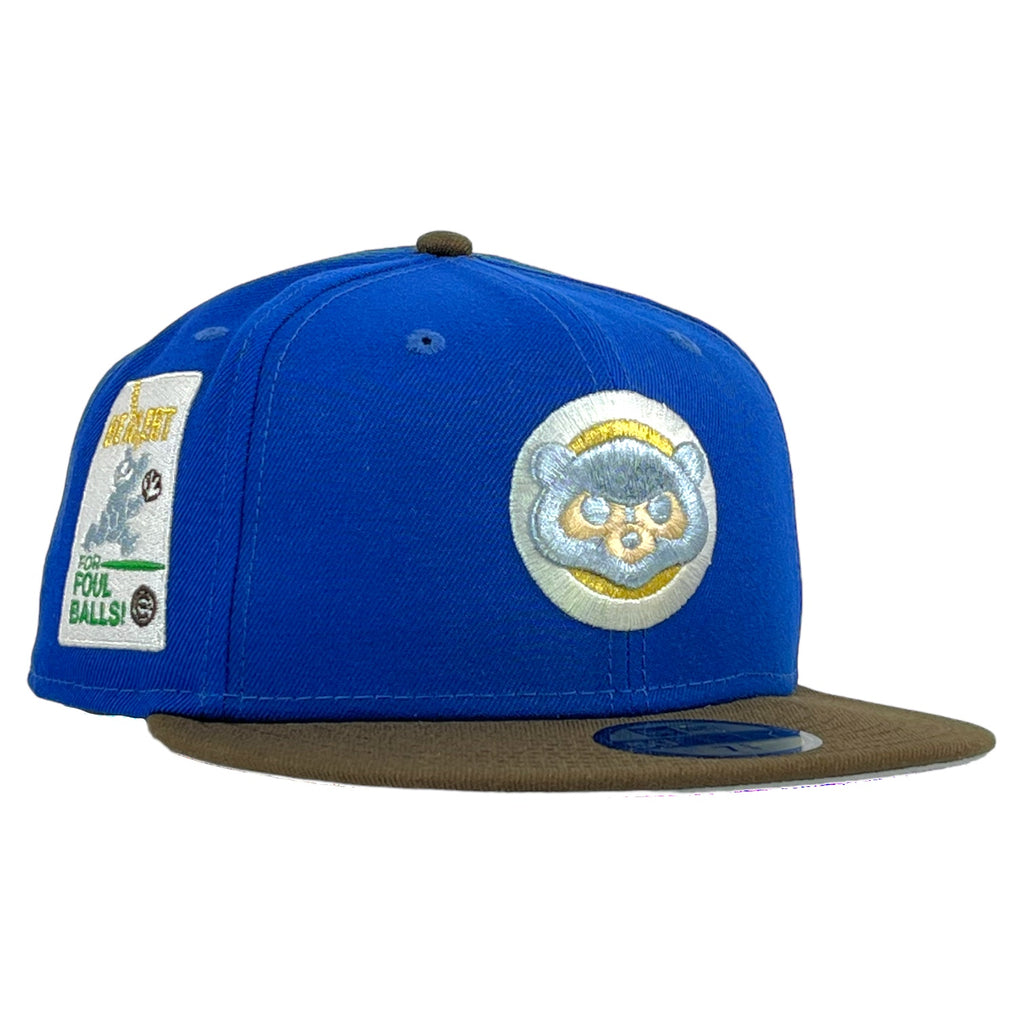 Chicago Cubs "Krownz2Prociety" New Era 59Fifty Fitted-Blue Bead/Walnut