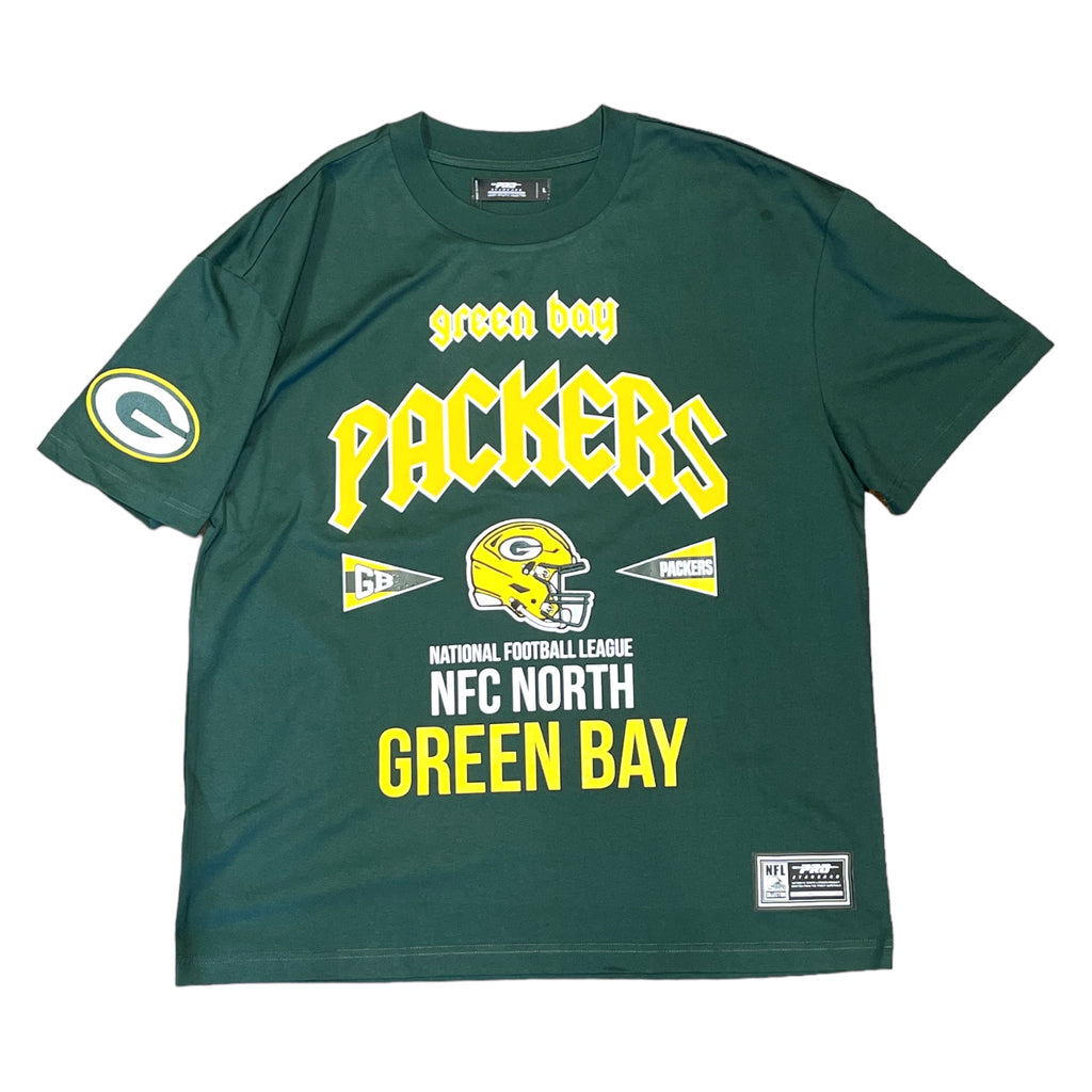 Green Bay Packers Pro Standard Oversized City Tour T-Shirt- Green