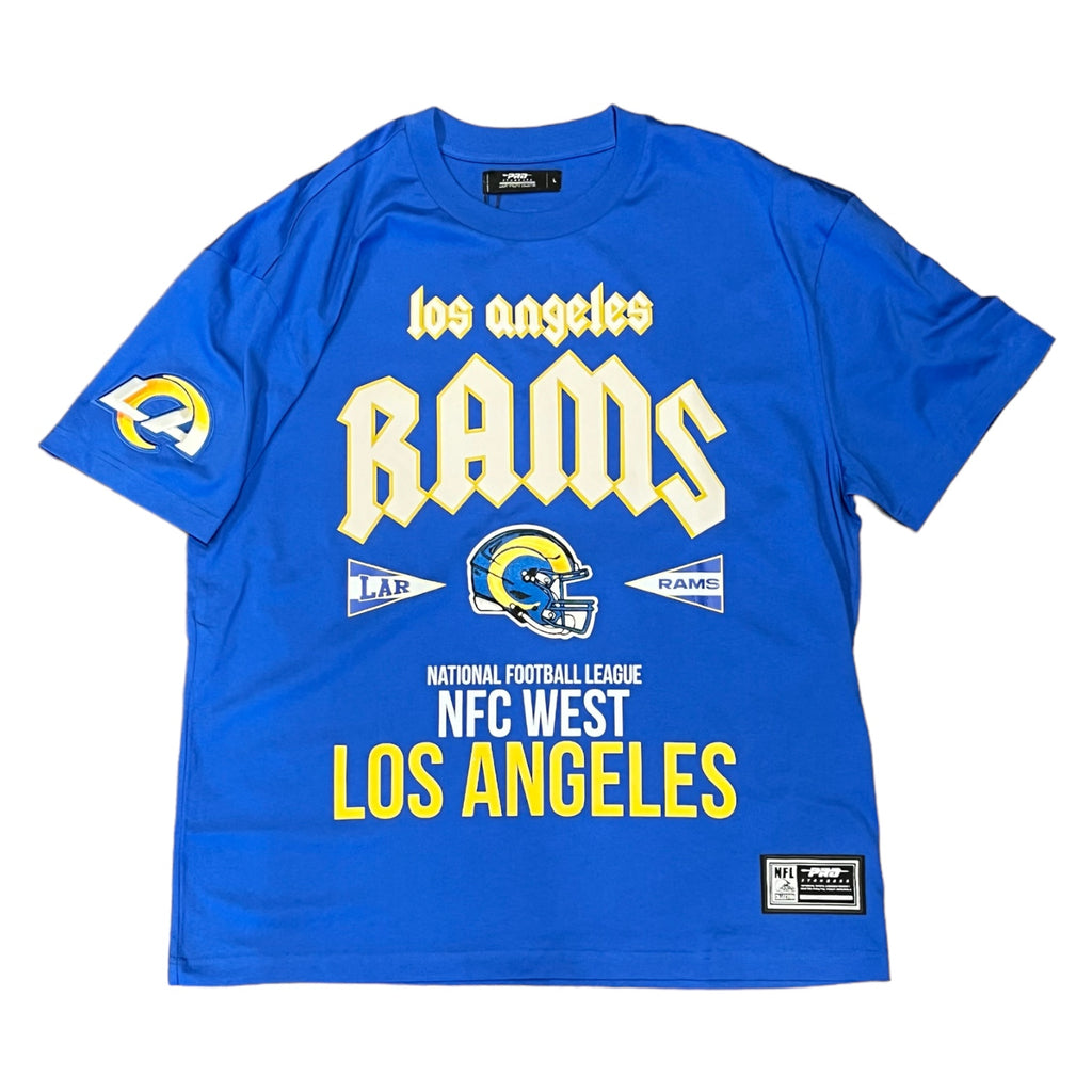 Los Angeles Rams Pro Standard Oversized City Tour T-Shirt- Blue