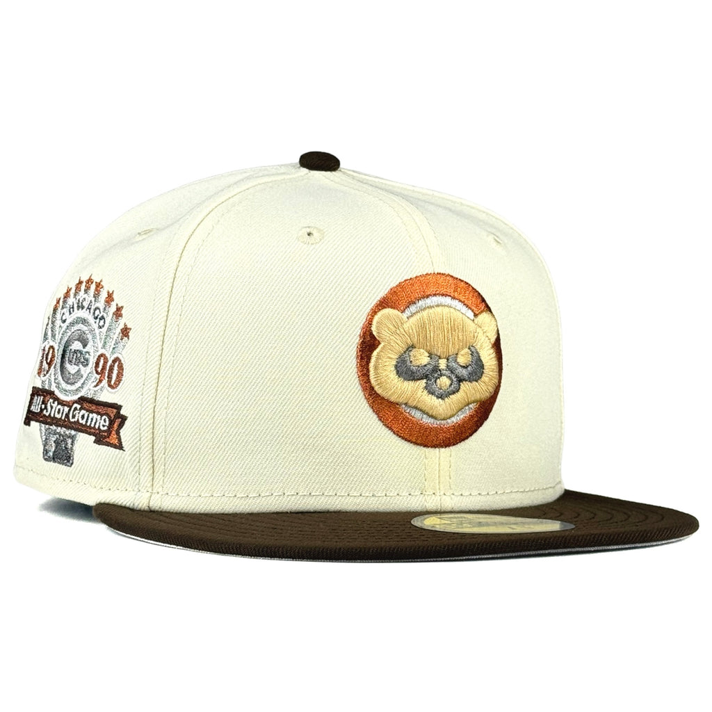 Chicago Cubs "Master of Elements Pack" New Era 59Fifty Fitted hat - Chrome White / Walnut