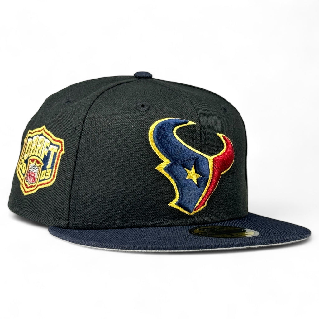 Houston Texans “GOAT 80” New Era 59Fifty Fitted Hat - Black / Navy