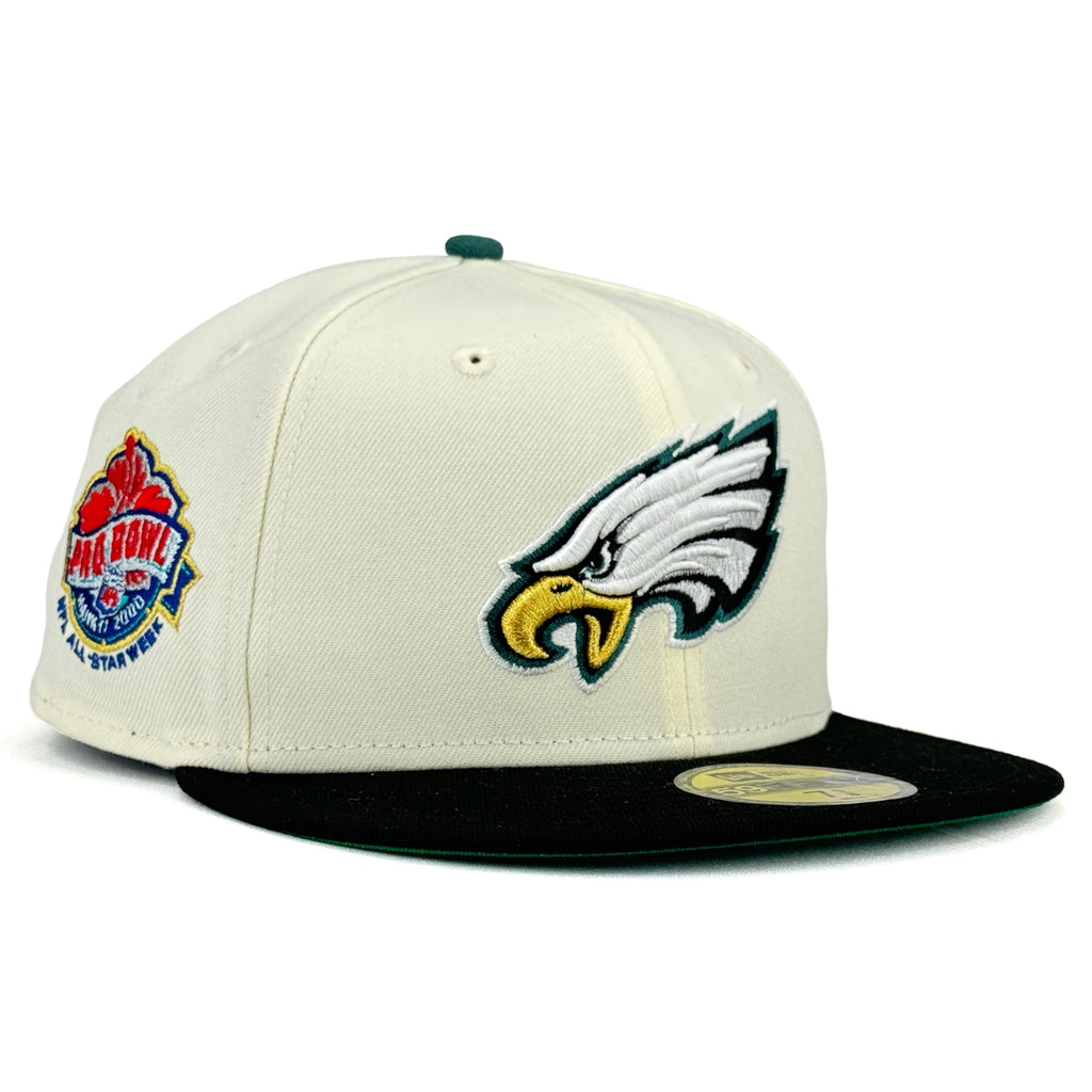 Philadelphia Eagles “K2P NFL SUNDAY” New Era 59Fifty Fitted Hat - Chrome White / Black