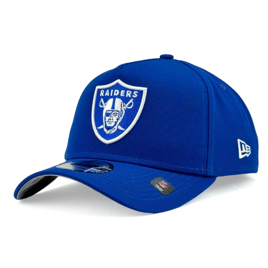 Las Vegas Raiders New Era 9Forty A-Frame Snapback - Blue