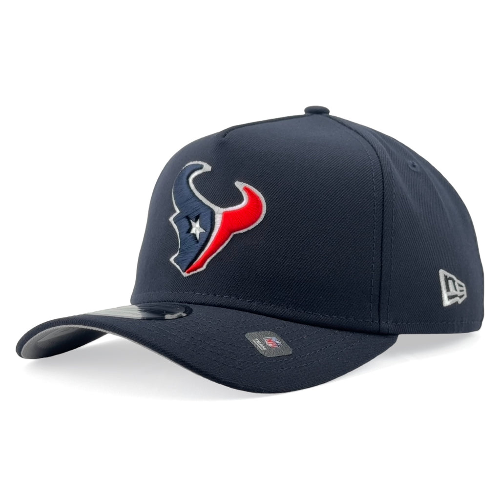 Houston Texans New Era 9Forty A-Frame Snapback - Navy