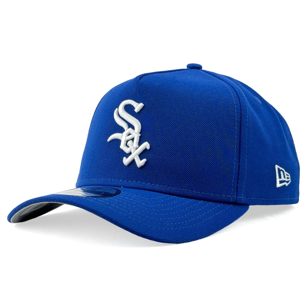 Chicago White Sox New Era 9Forty A-Frame Snapback - Blue