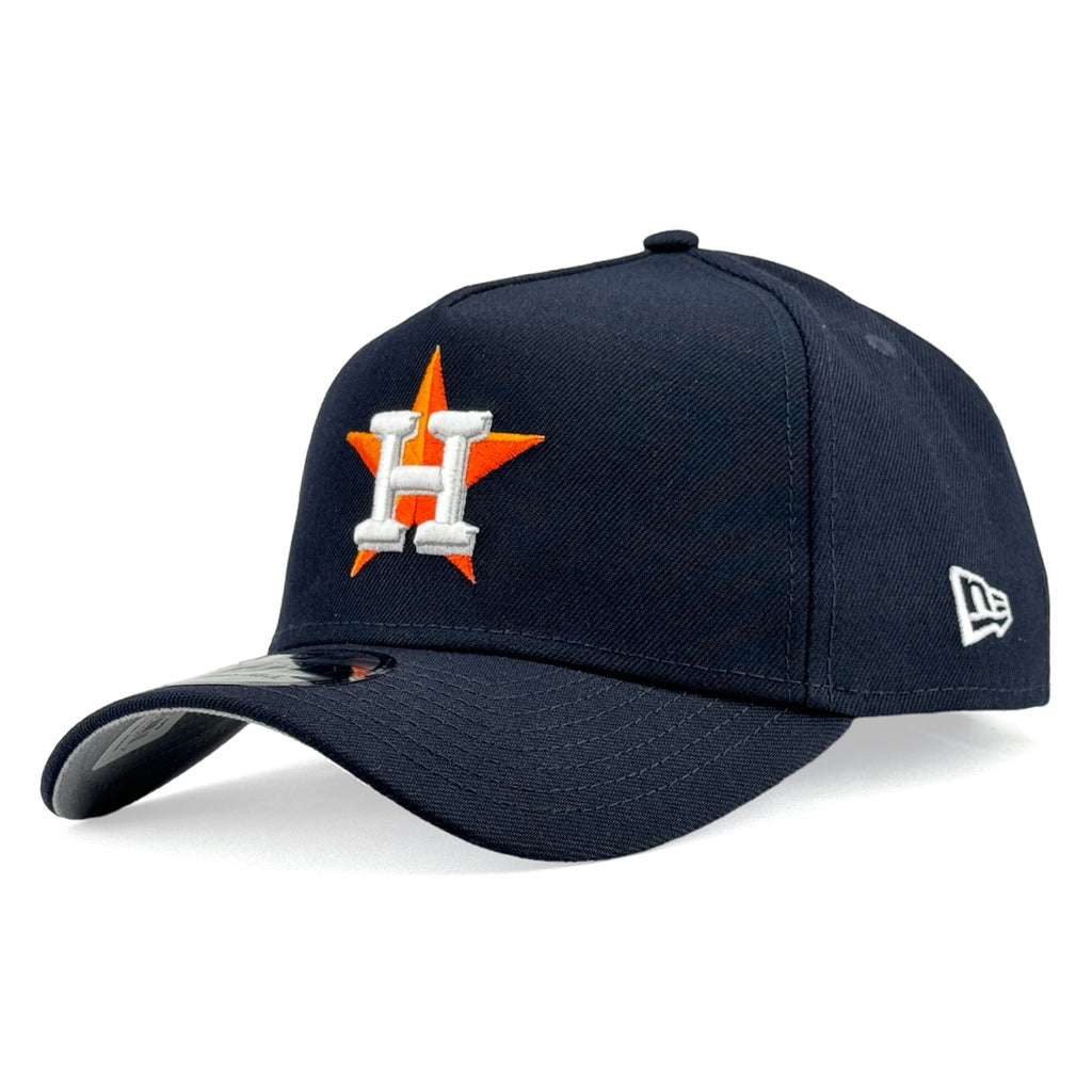 Houston Astros New Era 9Forty A-Frame Snapback - Navy