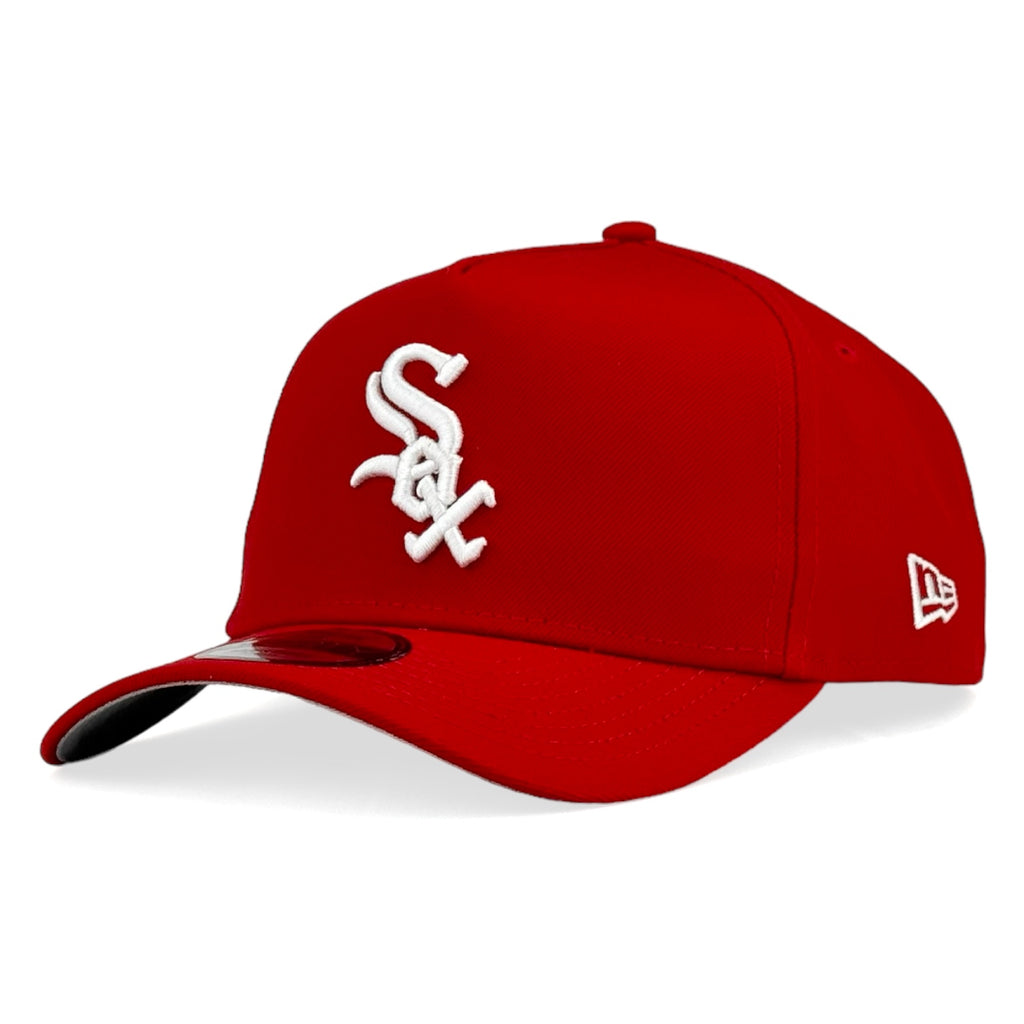 Chicago White Sox New Era 9Forty A-Frame Snapback - Red