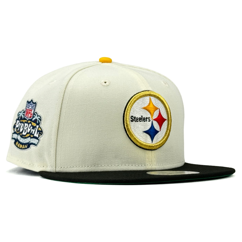 Pittsburgh Steelers “K2P NFL SUNDAY” New Era 59Fifty Fitted Hat - Chrome White / Black