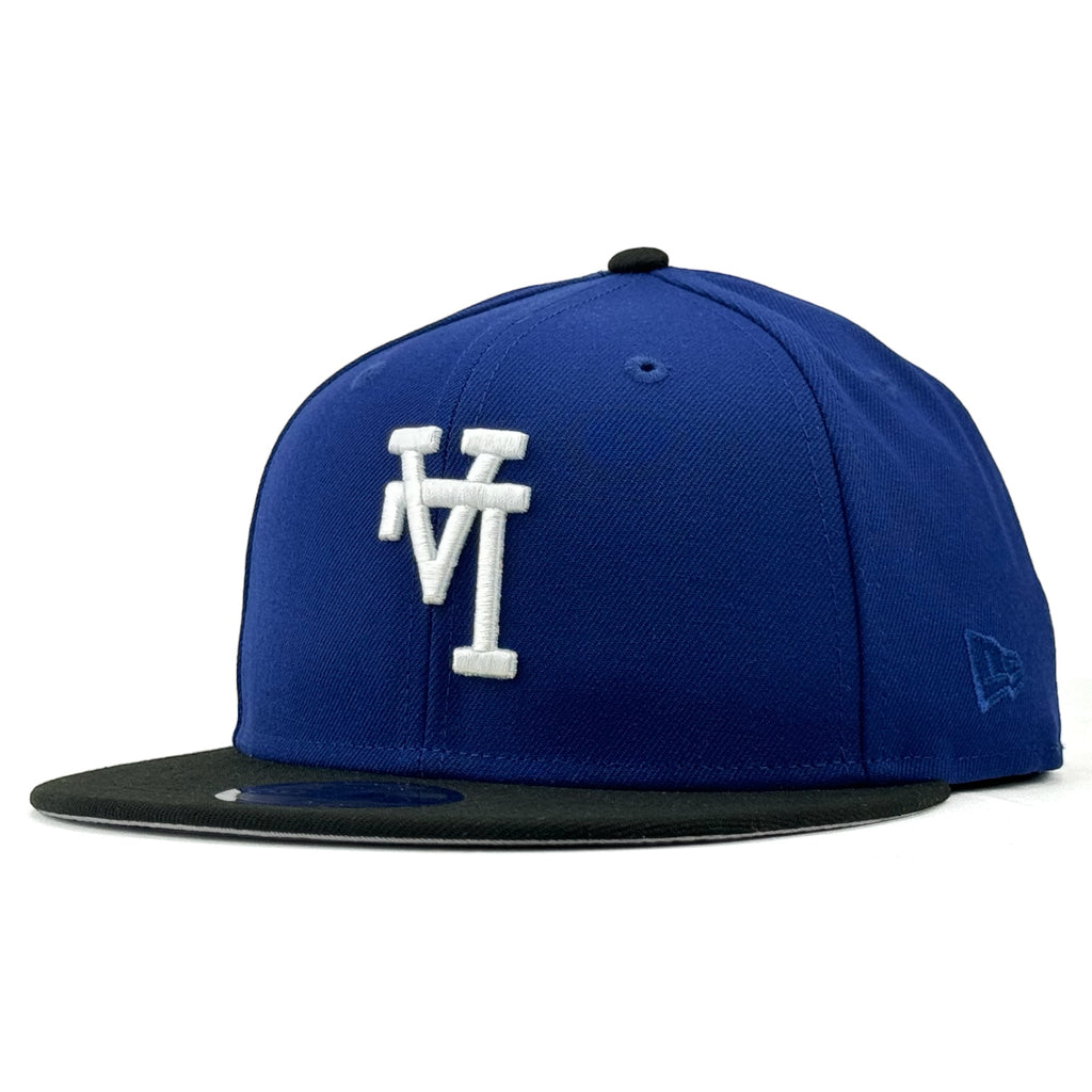 Los Angeles Dodgers "Upside Down LA" New Era 59Fifty Fitted Hat - Royal / Black