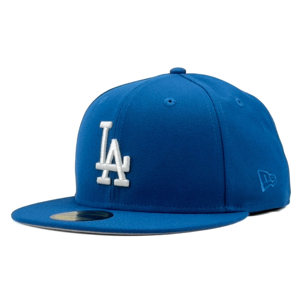 Los Angeles Dodgers New Era 59Fifty Fitted Hat - Seashore Blue