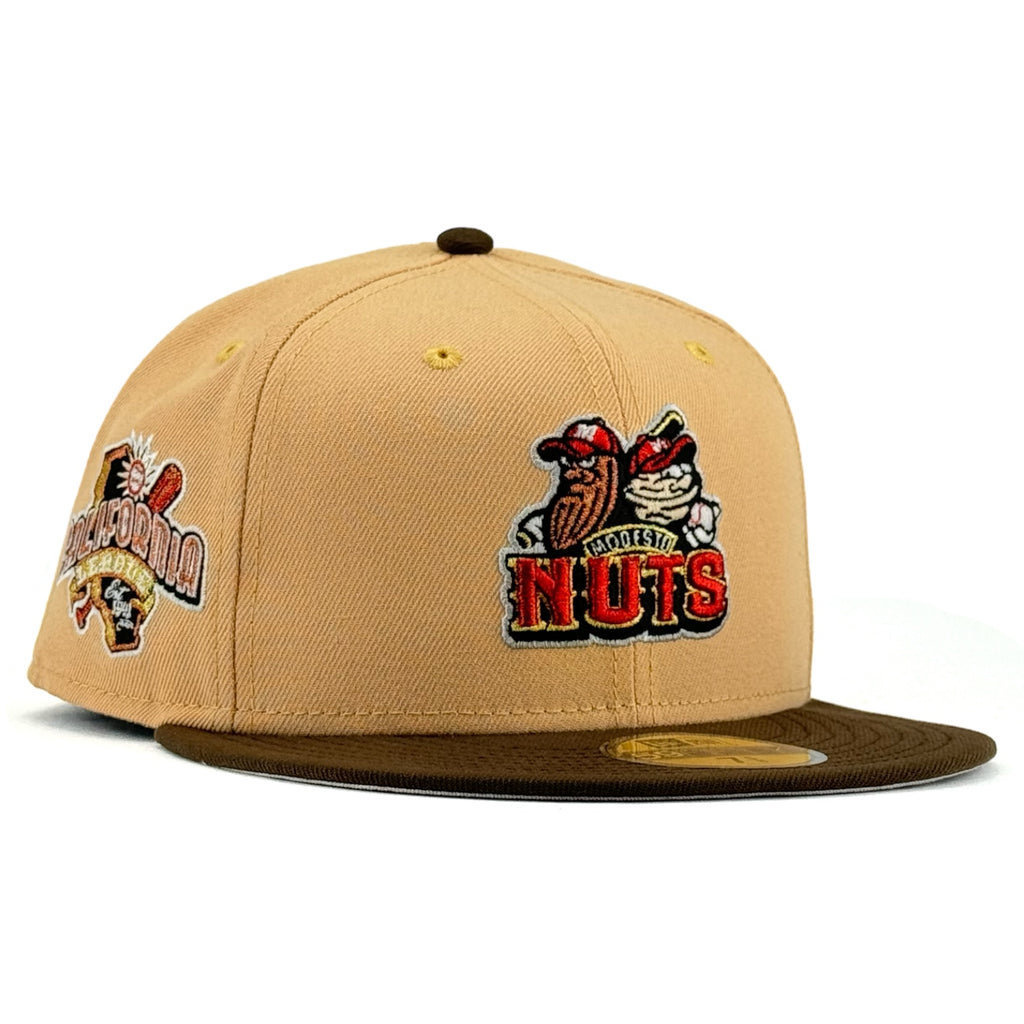 Modesto Nuts New Era 59Fifty Fitted Hat - Candied Pecan / Walnut