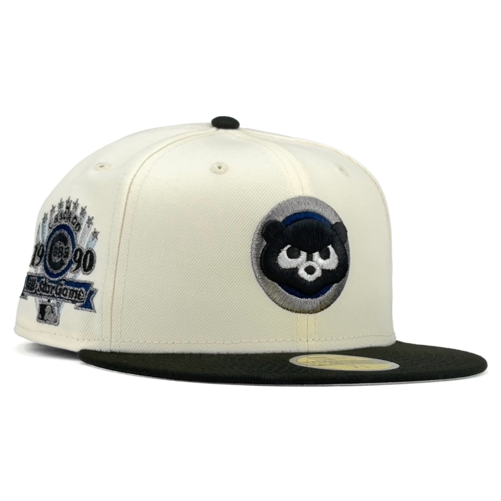 Chicago Cubs "K2P PACK" New Era 59Fifty Fitted Hat - Chrome White / Black