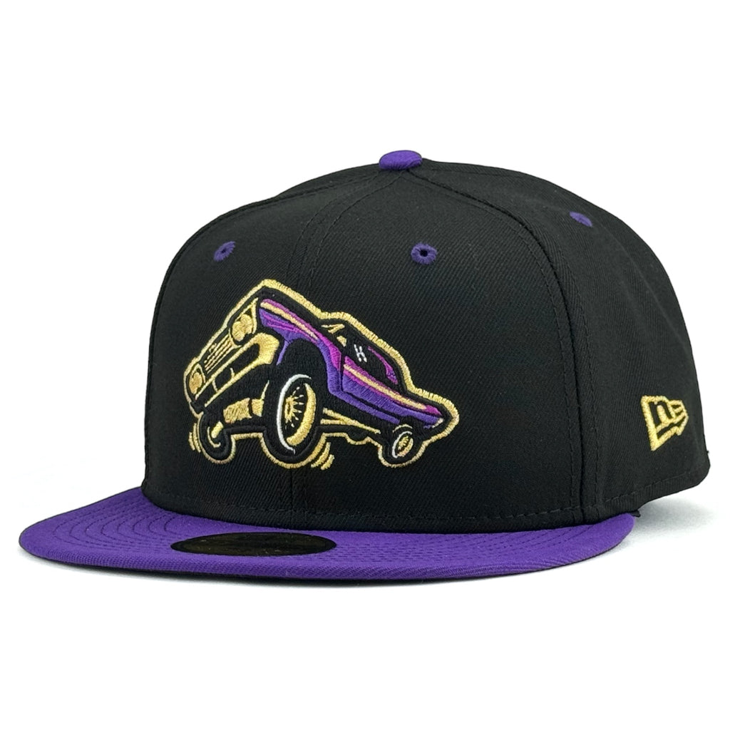 Fresno Grizzlies "Copa de la Diversion" New Era 59Fifty Fitted Hat - Black/Purple