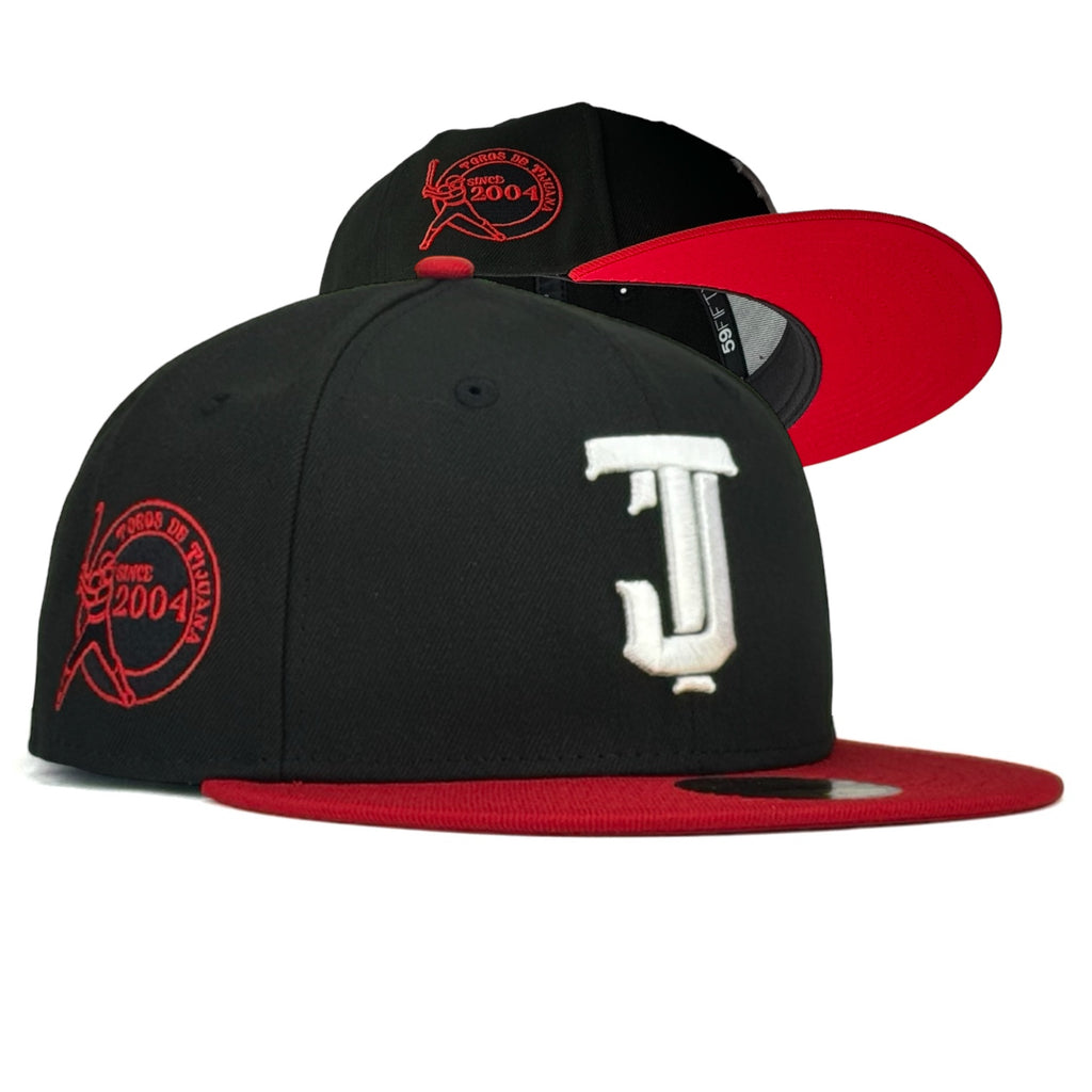 Toros de Tijuana New Era 59Fifty Fitted Hat - Black/Red