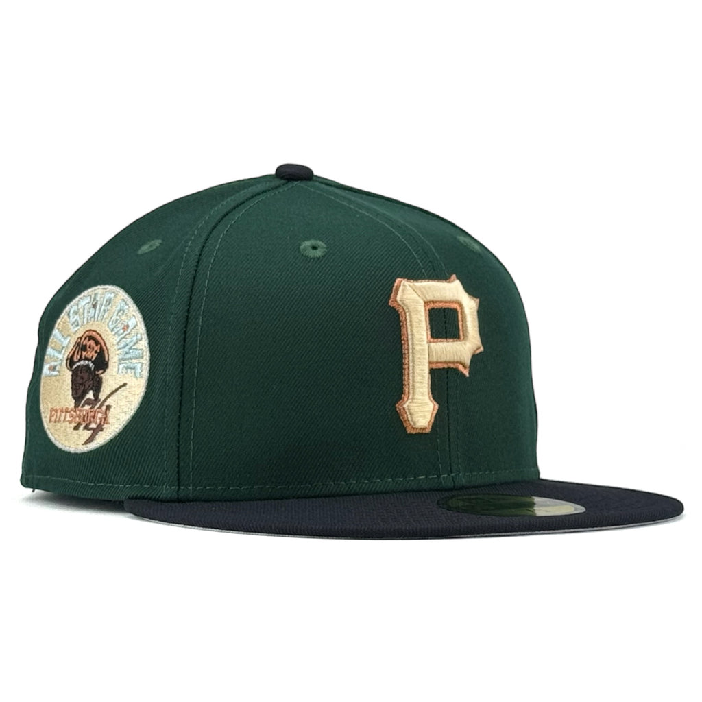 Pittsburgh Pirates "K2P PACK" New Era 59Fifty Fitted Hat - Dark Green / Black