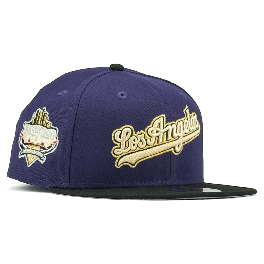 Los Angeles Dodgers "K2P PACK" New Era 59Fifty Fitted Hat - Purple / Black