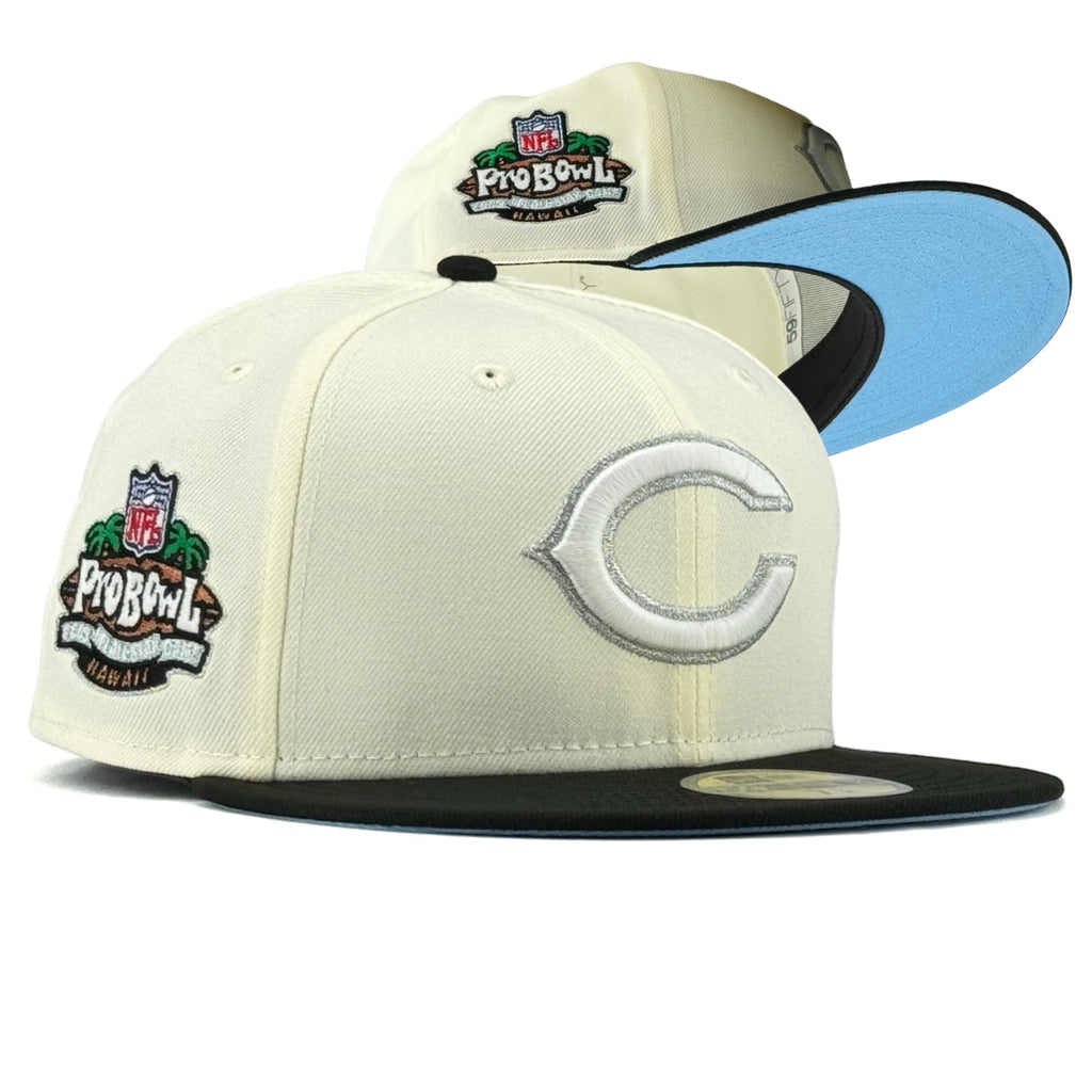 Chicago Bears “NFL SUNDAY” New Era 59Fifty Fitted Hat - Chrome White / Black