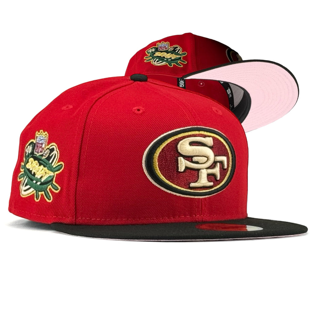 San Fransisco 49ers “NFL SUNDAY” New Era 59Fifty Fitted Hat - Red / Black