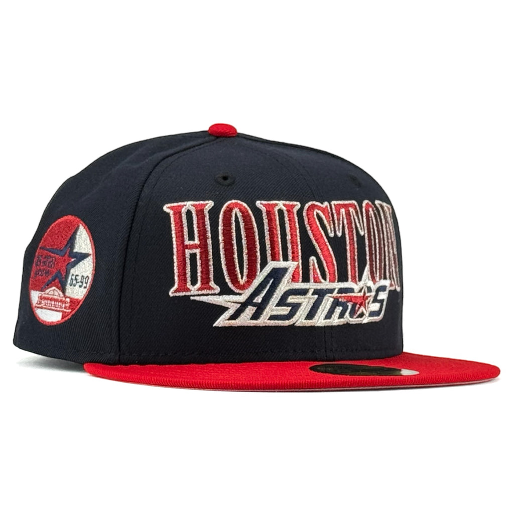 Houston Astros 25th Anniversary Astrodome SP New Era 59Fifty Fitted Hat - Navy / Red