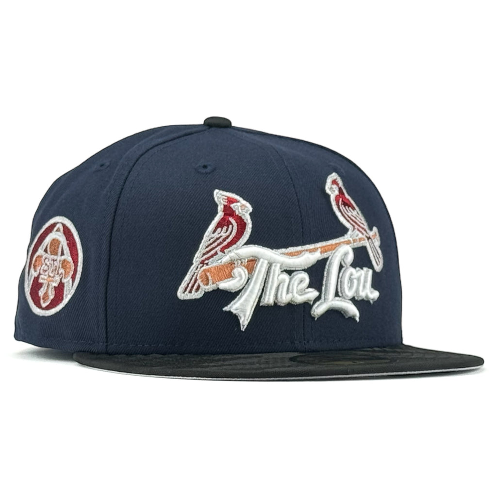 St. Louis Cardinals New Era 59Fifty Fitted Hat - Navy / Black Camo