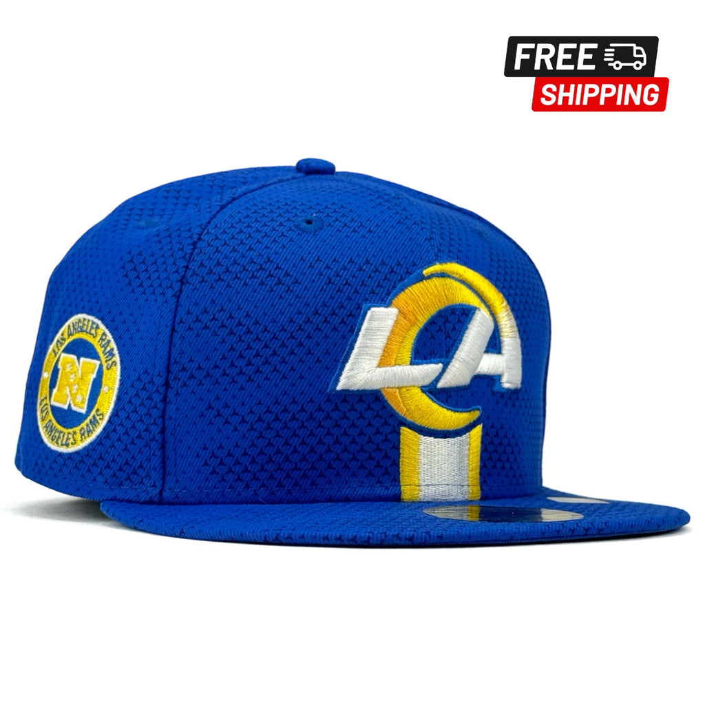 Las Vegas Rams New Era 2024 Sideline 59FIFTY Fitted Hat