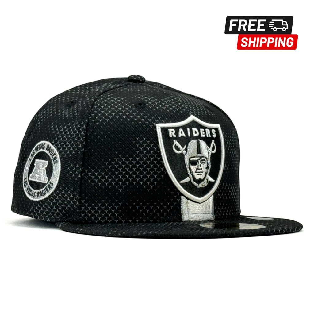 Las Vegas Raiders New Era 2024 Sideline 59FIFTY Fitted Hat