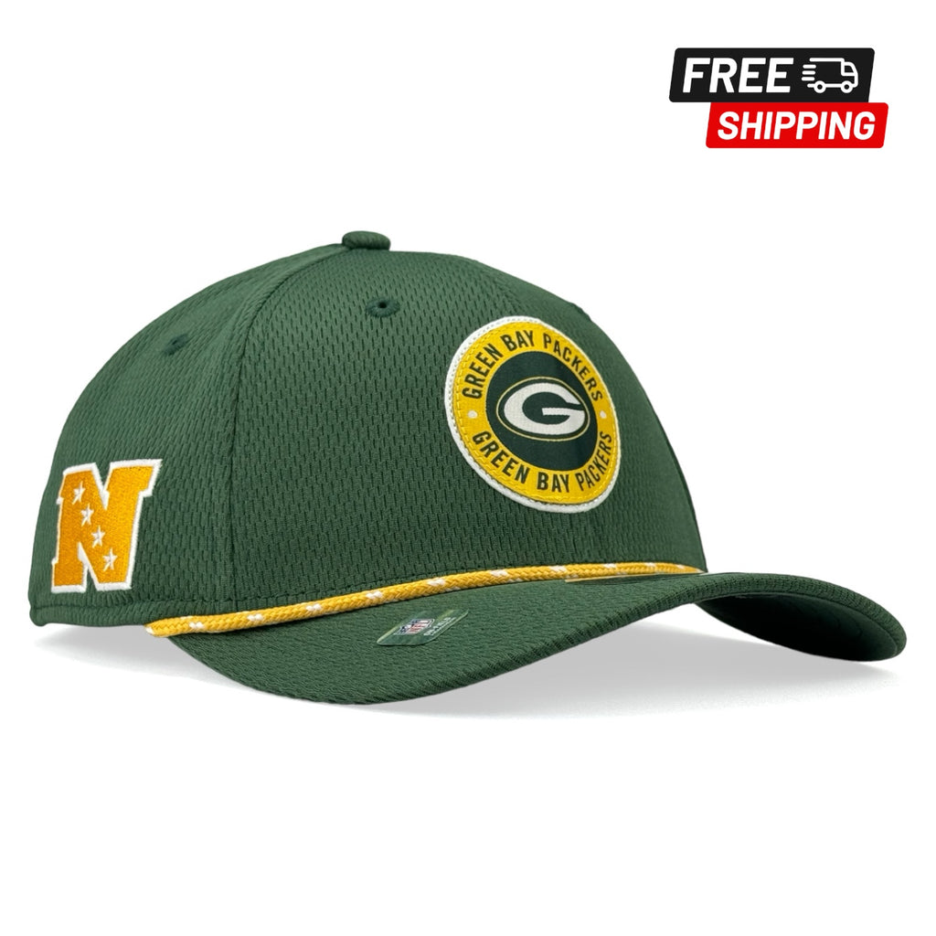 Green Bay Packers New Era 2024 Sideline 9SEVENTY Stretch-Snap Hat