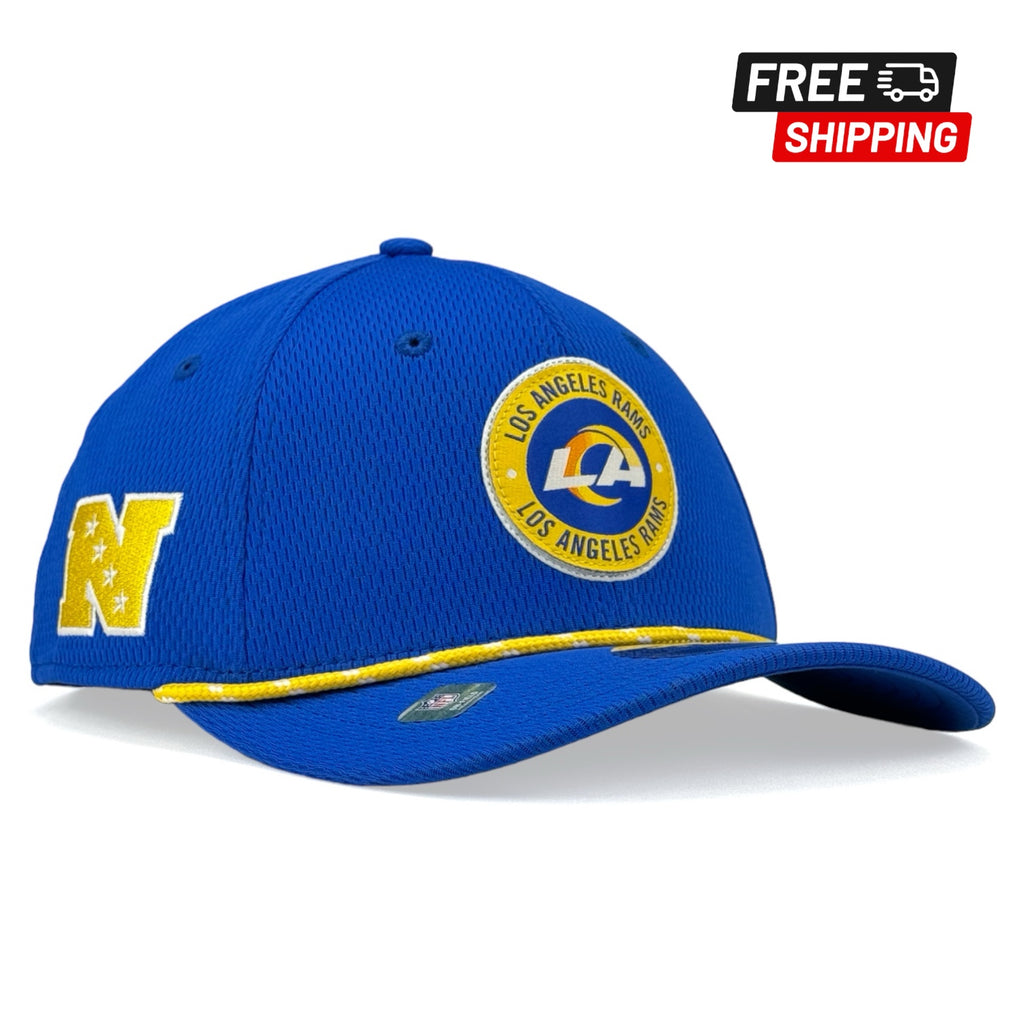 Los Angeles Rams New Era 2024 Sideline 9SEVENTY Stretch-Snap Hat