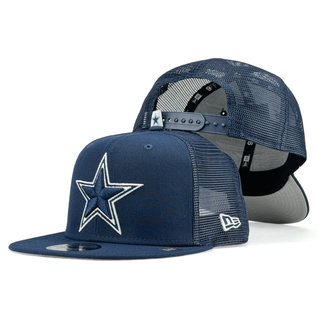 Dallas Cowboys New Era 9Fifty Basic Trucker Mesh Snapback