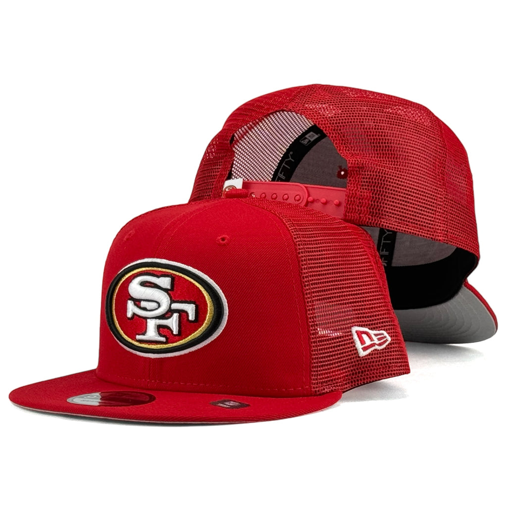 San Francisco 49ers New Era 9Fifty Basic Trucker Mesh Snapback